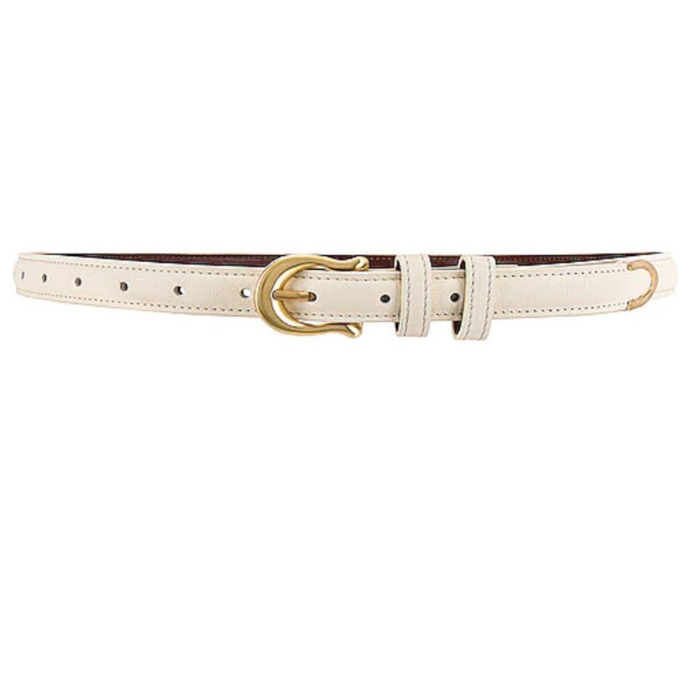 Adela Belt in Ecru & Cognac Sanica Size S